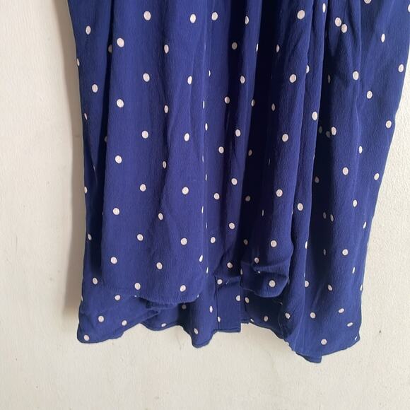 Madewell Ruffle-Strap Button-Front Dress in Polka Dot - Picture 11 of 16